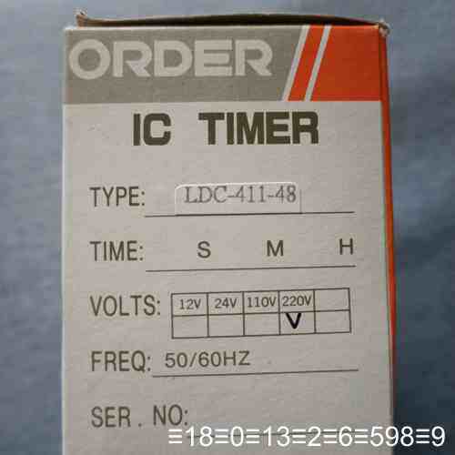 ORDER 计数器 LDC-411-48 LDC-411 面议价