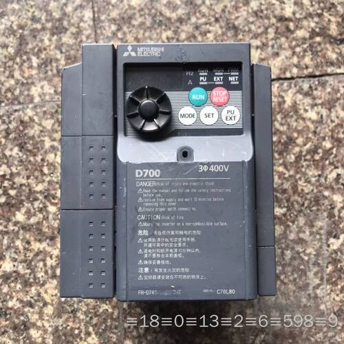 D740系列变频器0.4KW FR-D740-0.4K-议价