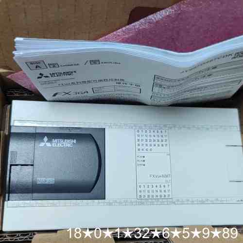 PLC FX3GA-60MT-CM 99新带 质量