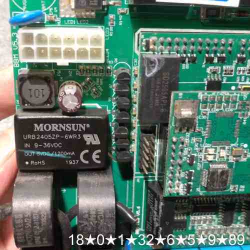 MORNSUN 板子，URB2405ZP-6WR3 ，实