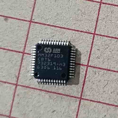 MM32F103CBT6 1900个，工厂用剩下的，原装