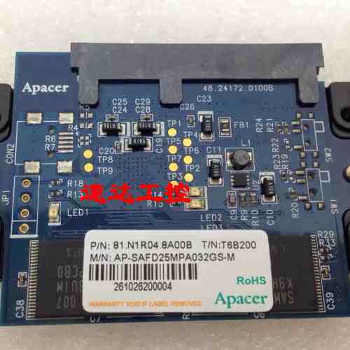 宇瞻AP-SAFD25MPA032GS-M工业设备32GSSDSATA固态硬盘