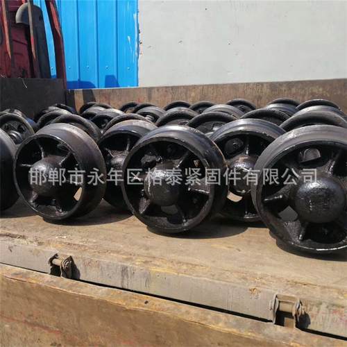 矿车轮对 铸钢矿车轮 实心矿车轮对 矿车轮及配件 直径300矿车轮