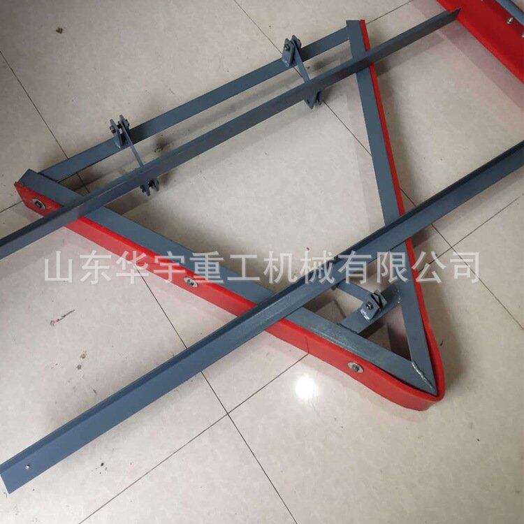 华宇供应 皮带机输送带清扫器 V型聚氨酯清扫器 输送带合金清扫器