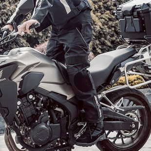 杜汉秋冬季摩托车骑行裤加绒防水保暖机车四季防护防风摩旅拉力裤