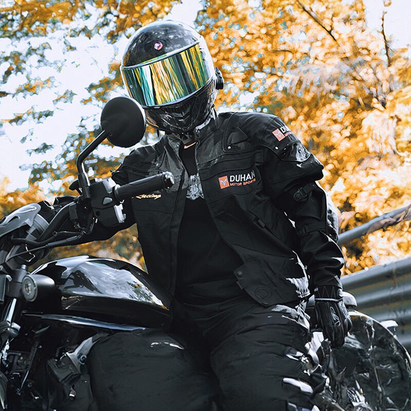 杜汉摩托车骑行服男女防摔防摔机车服越野赛车服骑士裤子四季通用