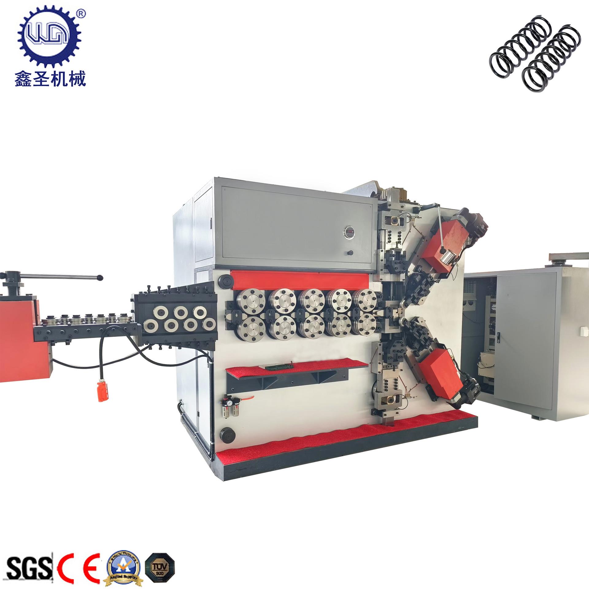 生产厂家大线经电脑控制数控卷簧机压簧机6.0-16.0mm弹簧生产