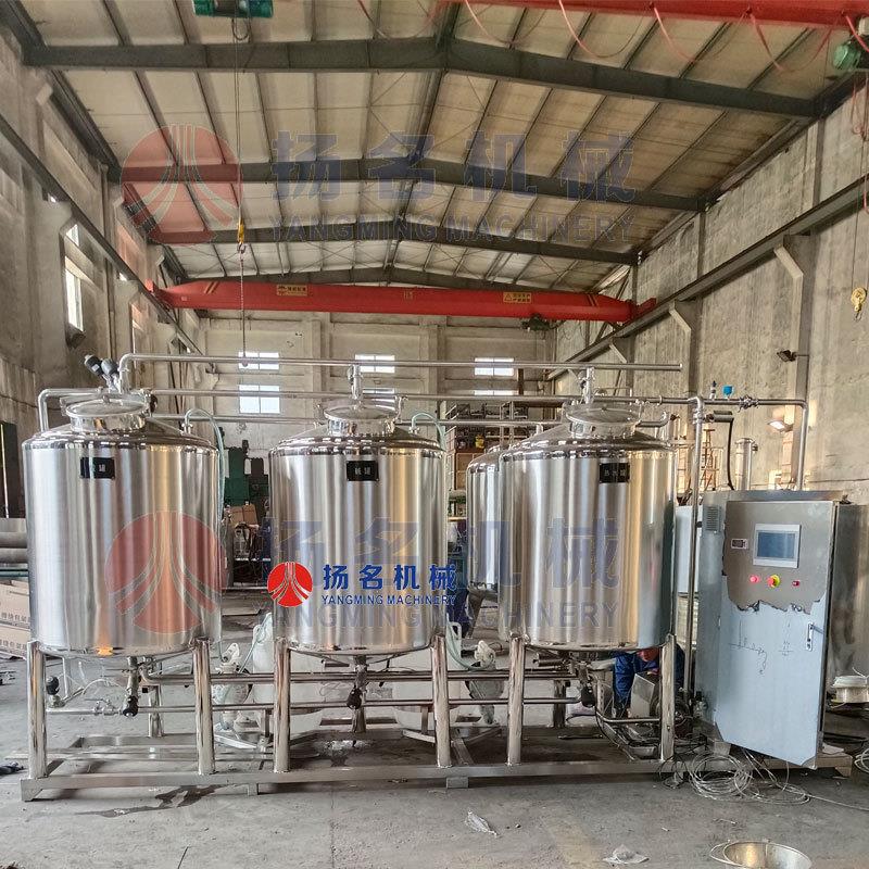 厂家供应多规格分体式CIP系统定大型食品饮料清洗桶装水设备