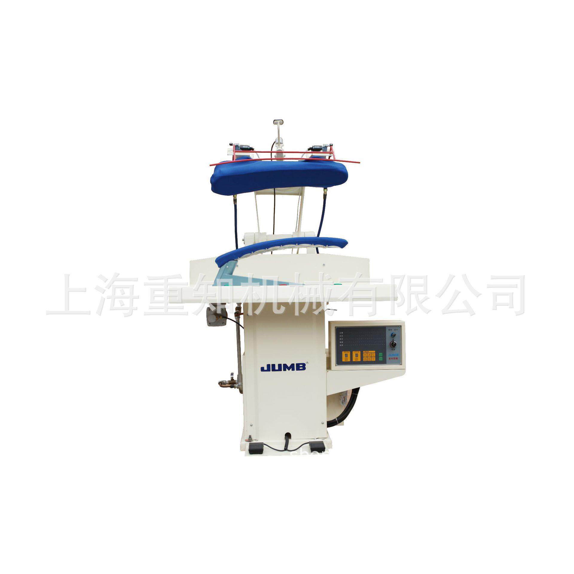 上海重知服装厂设备整烫机蒸烫机压机夹机袖外弯定型