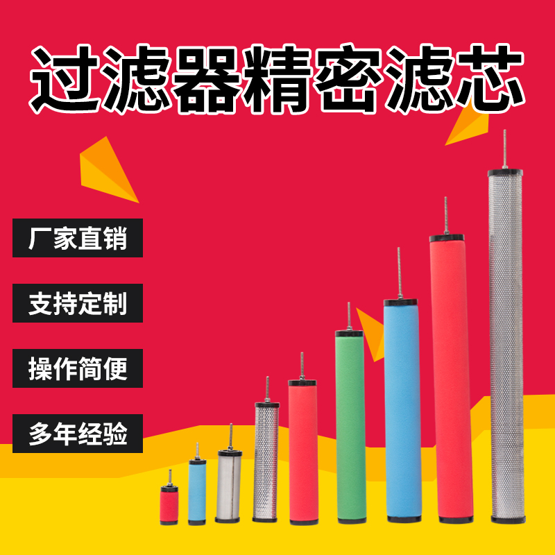 汉克森CTA空压机油水分离器滤芯压缩空气精密过滤器滤芯通用综合