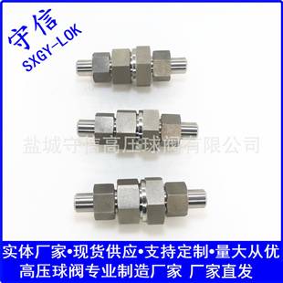 CNG高压单向阀天然气加气机止回阀H21F 100P H21F L22 420P