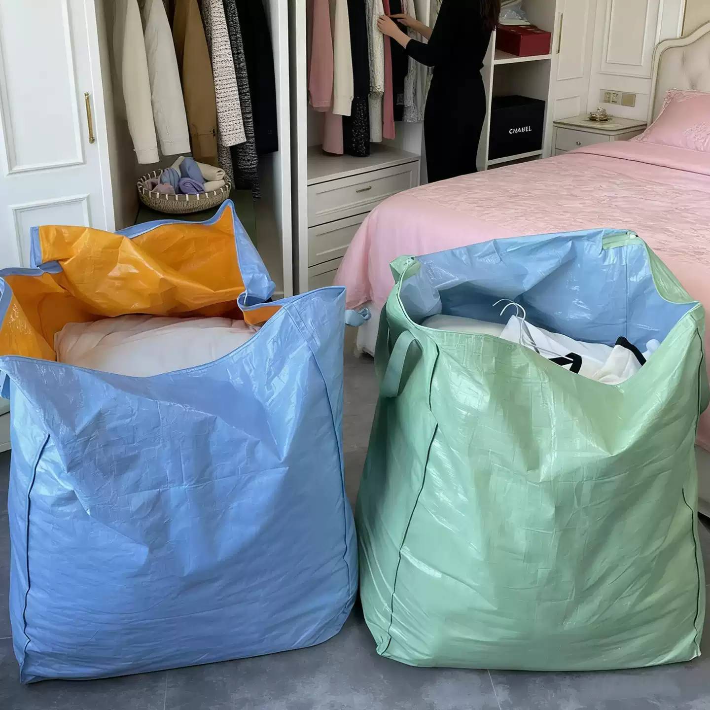 搬家专用加厚防水编织打包袋|大