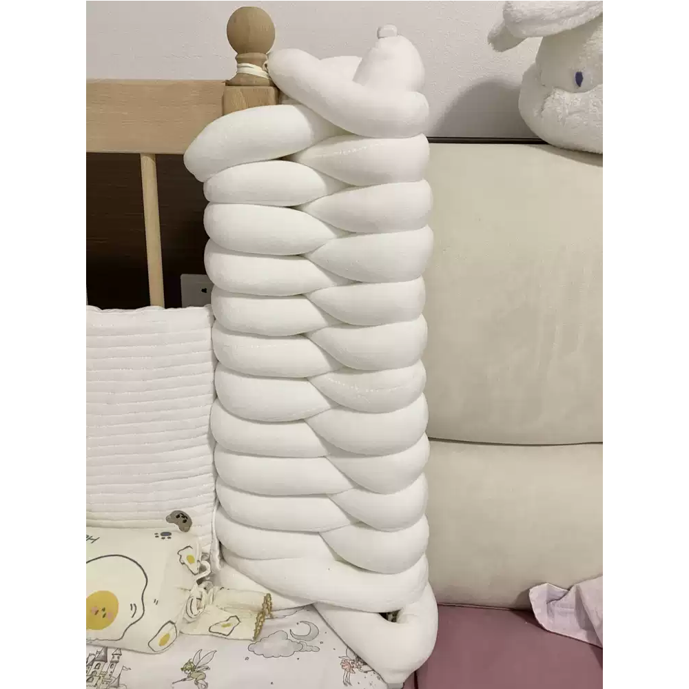 婴儿床防撞软包拼接缝隙填补DIY