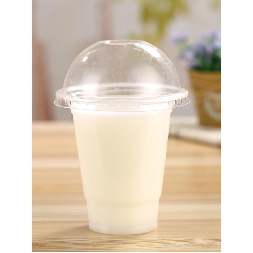 95口一次性塑料杯奶茶杯320饮料400杯子360豆浆杯500果汁杯700ml
