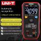 Unilide全量程数字万用表高精度电流表全自动电容表多功能迷你防