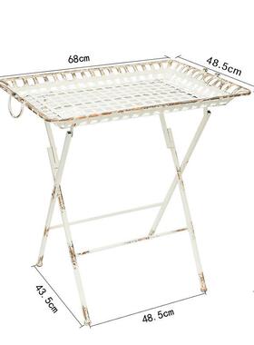 爱上花园b|园艺杂货锻铁旧长桌阳台户外装饰品剪出手术台与手柄