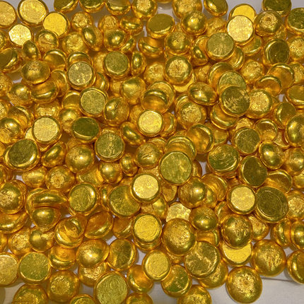 孟加拉赤金原材料小金豆里外一色火烧不变色可二次塑形DIY首饰
