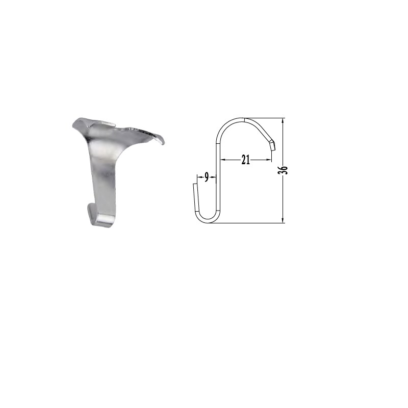 展会挂钩轨道式挂画器单个钩子艺术品悬挂挂画钩挂画线相框免打孔