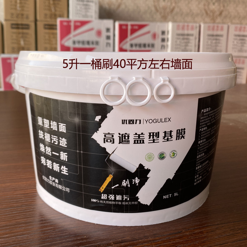 覆盖基膜墙面防掉灰掉粉处理家用防潮防霉遮盖渗透型墙纸墙布专用