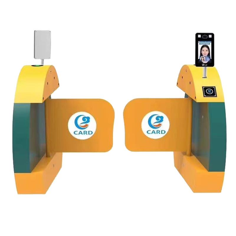 学校闸机人行通道幼儿园儿童防夹防撞智能摆闸人脸识别门禁系统