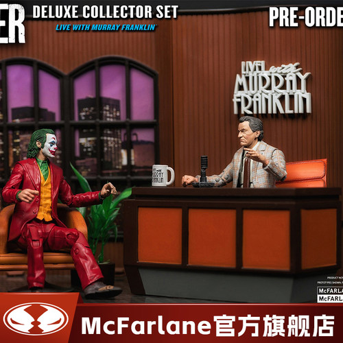 【现货】麦克法兰mcfarlane 2019杰昆小丑 1/10可动手办人偶模型