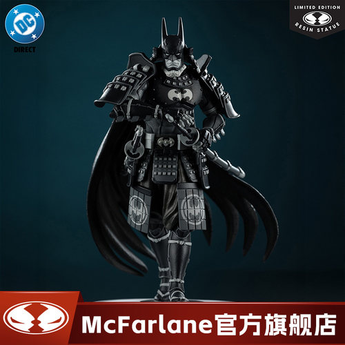 【预计5月】麦克法兰mcfarlane DC 武士蝙蝠侠 1/10宝丽石雕像