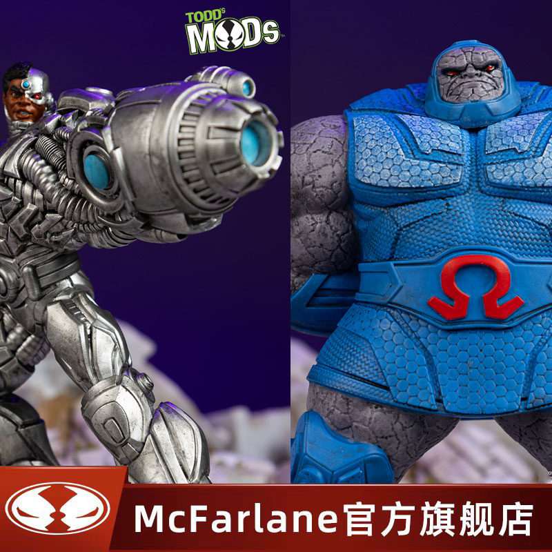 【预计12月】麦克法兰mcfarlane小收藏家钢骨 达克赛德4.5寸雕像