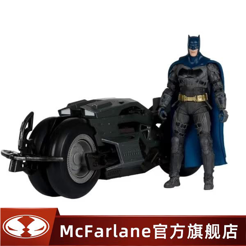 【全款预售】麦克法兰mcfarlane闪电侠大本人车套1/10可动手办