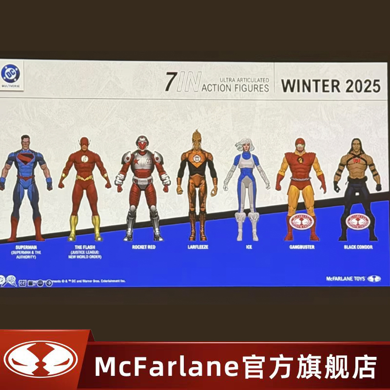 【预计4月】麦克法兰mcfarlane扫荡者黑秃鹫橙灯拉尔1/10手办