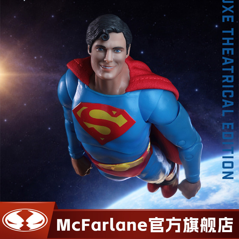 【现货】麦克法兰mcfarlane DC 里夫超人 1978  1/10可动手办 - 实物图