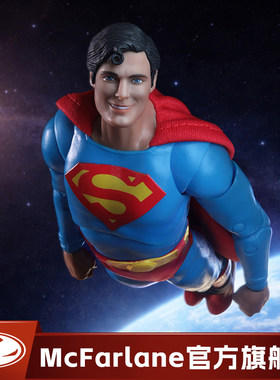 【现货】麦克法兰mcfarlane DC 里夫超人 1978  1/10可动手办