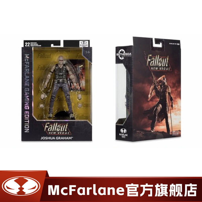 【预计6月】麦克法兰 约书亚格雷厄姆辐射：新维加斯1/10可动手办