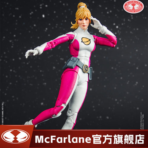 【预计5月】麦克法兰mcfarlane  土星女孩   DC系列 1/10可动手办
