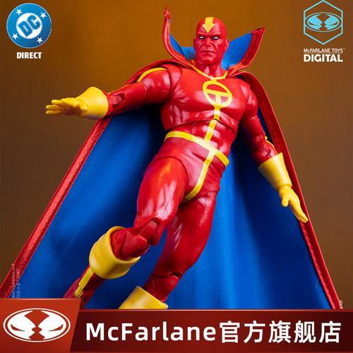【现货】麦克法兰mcfarlane 红色龙卷风铜时代 1/10可动手办