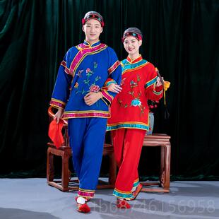 新款媒婆衣服古服装媒婆装老太衣服太婆老演出服太老奶奶中老年秧