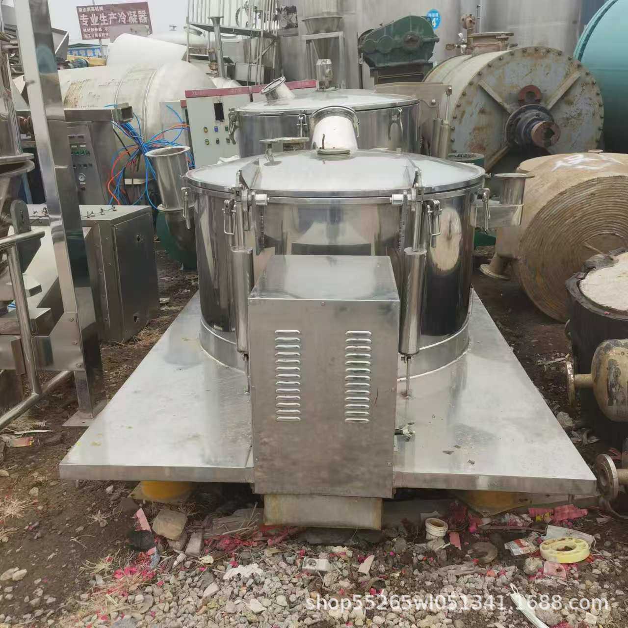 平板离心机制药化工平板吊袋离心机下卸料全自动刮刀密闭式离心机