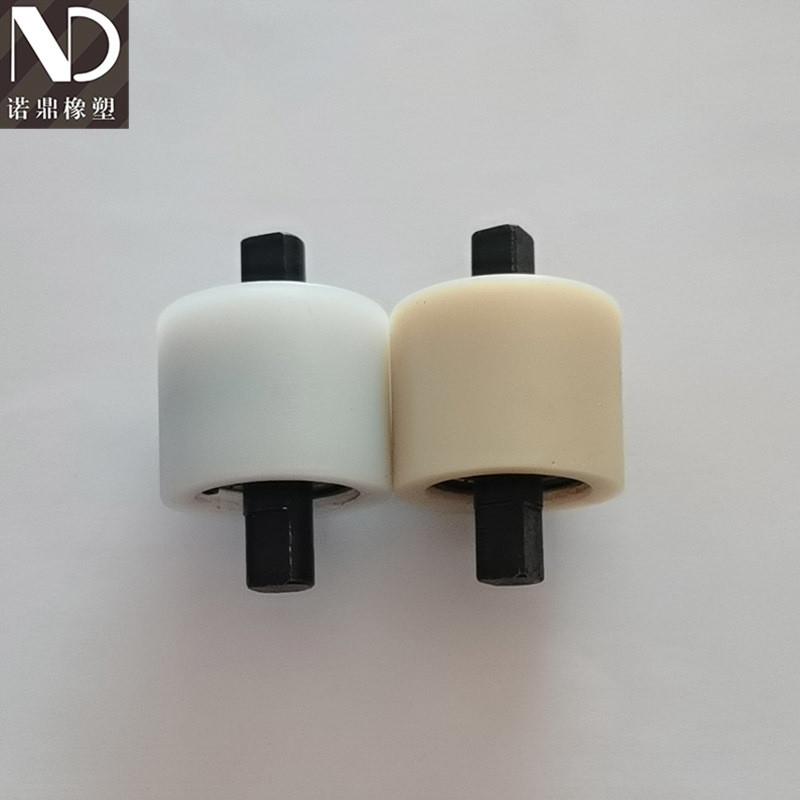 缠绕机零配件底盘托轮 尼龙带铁芯拖轮厂家现货 缠绕机尼龙拖轮