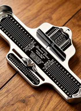 黑色量脚器 DF26A Men's Brannock Device（男士款）
