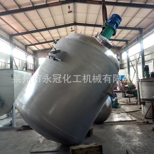 厂家直销1000L水加热反应釜搅拌罐蒸汽不锈钢防爆反应釜节能高效