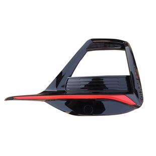 适配长安欧尚X7plus前雾灯罩盖板装饰件红亮黑配件大全汽车框罩盖