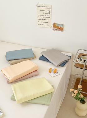 享受水平!凉爽Lyocell天丝夏季纯色床单定制糖果莫兰迪