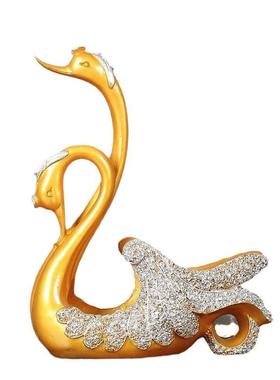 轻奢高端大气上档次摆件现代高档老板领导办公室酒柜装饰品工艺品