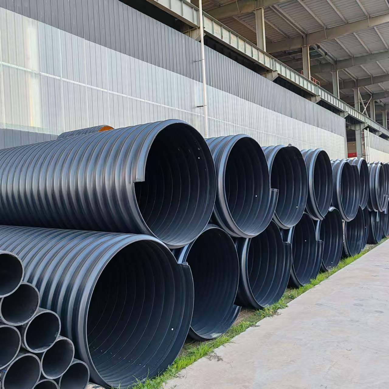HDPE钢带增强聚乙烯螺旋波纹管DN500SN12.5工程排水管生产厂家,橡塑材料及制品,HDPE波纹管,淘宝优惠券,粉丝福利购,淘宝优惠卷