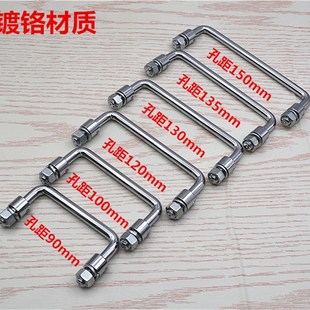 工业门活动拉手 柜门箱工具箱电柜箱把手可转动拉手 工业拉手折叠