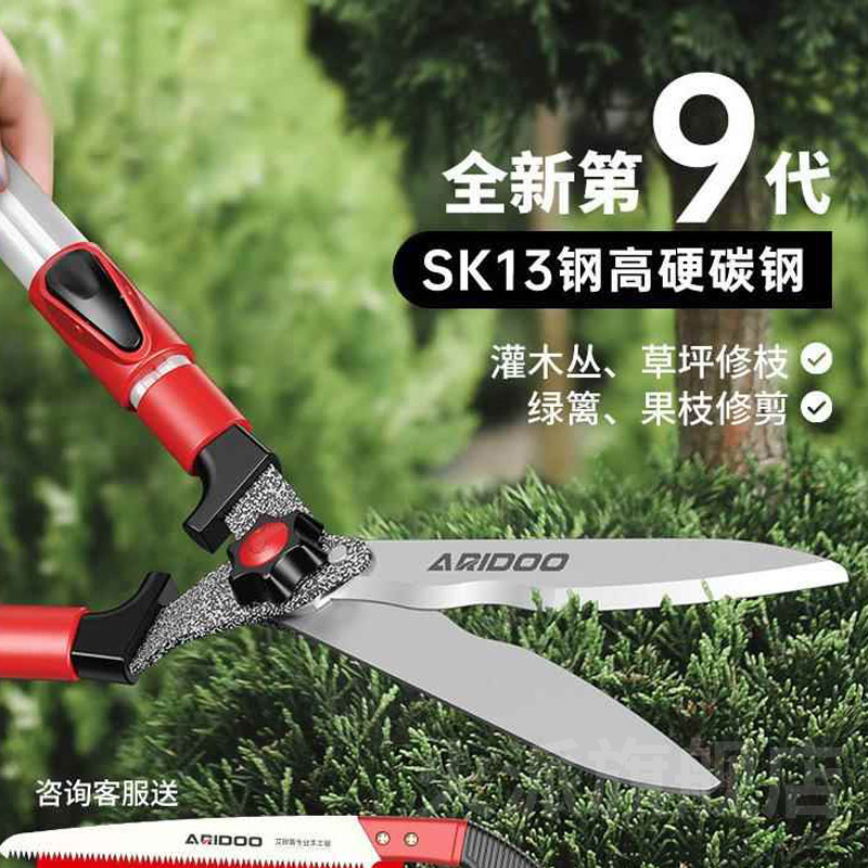 修剪树枝园艺剪刀剪果树修花大剪刀园林加长杆粗强力树木钳子绿化
