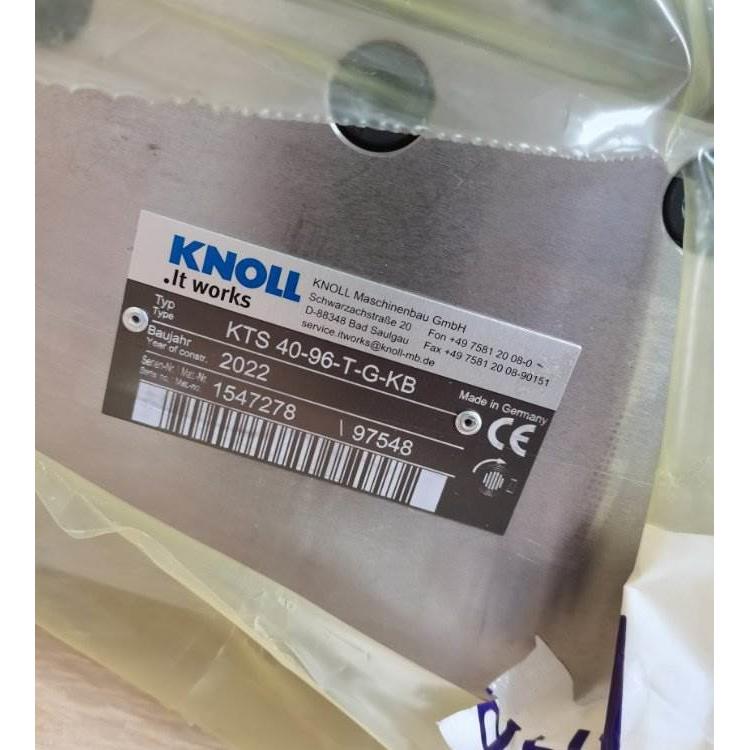 德国KNOLL螺杆泵KTS 40-96-T-G-KB全新原装进口科诺高压泵