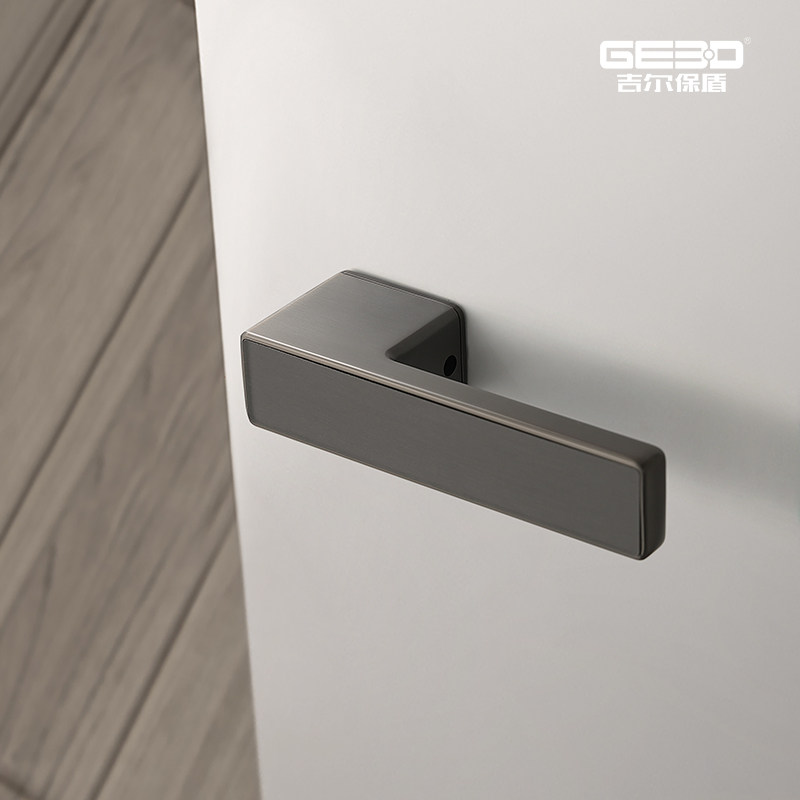 吉尔保盾意式极简门锁室内卧室房门锁现代简约门把手静音磁吸门锁