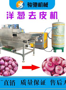 全自动洋葱气动去皮机剥皮机圆葱高压气流脱皮机去皮装置更先进