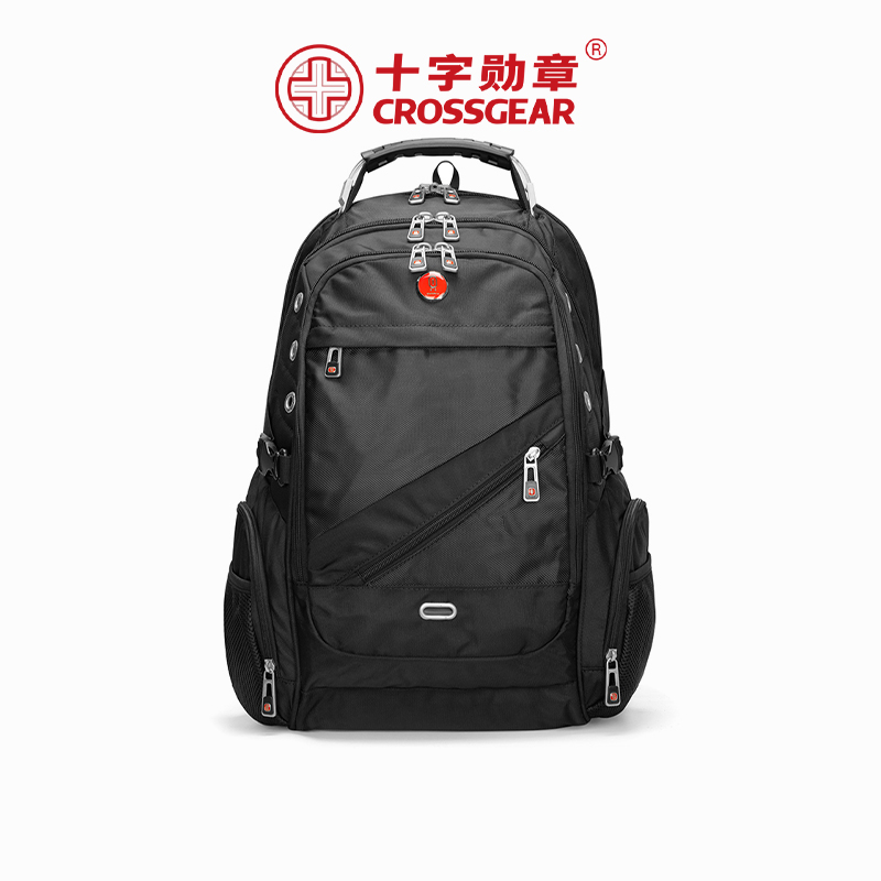 CROSSGEAR十字勋章瑞军士刀男轻便户外旅行出差大容量双肩书背包