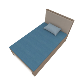 单人床 1150mm 1200 500 张 2000 前智